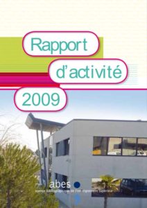 Couverture rapport d'activités 2009