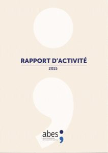 Couverture rapport d'activités 2015