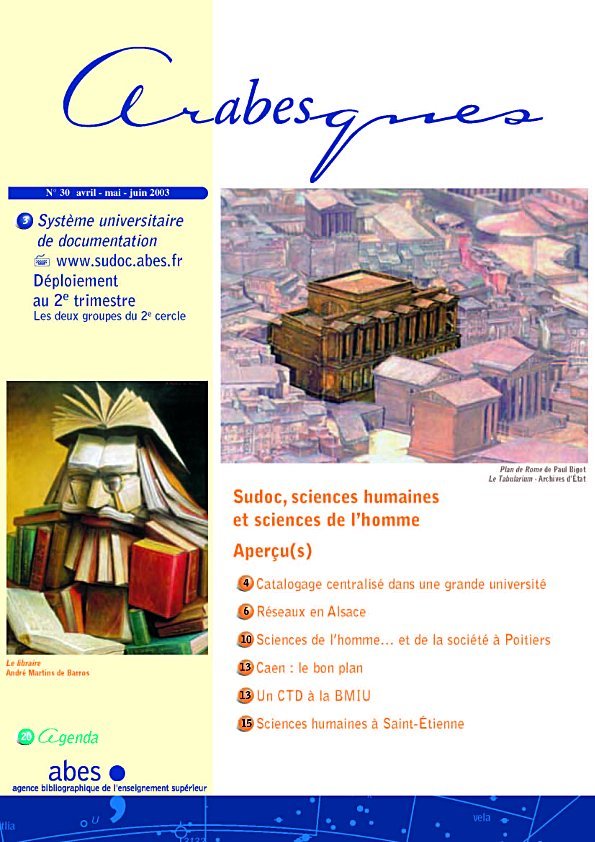 Arabesques Cover N°30