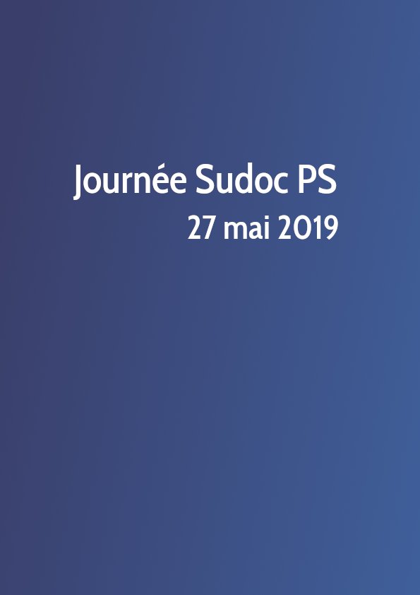 Journée Sudoc PS 2019