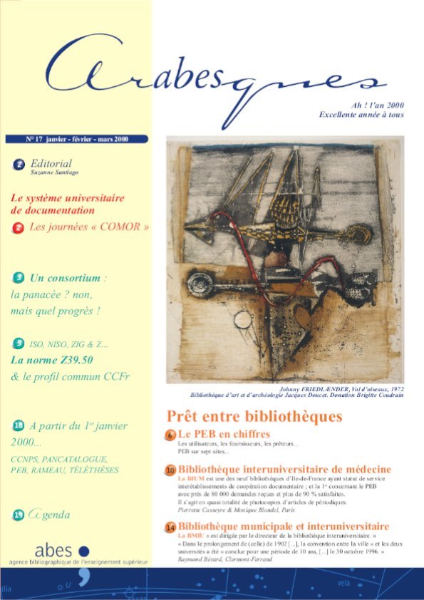 Cover Arabesques N°17