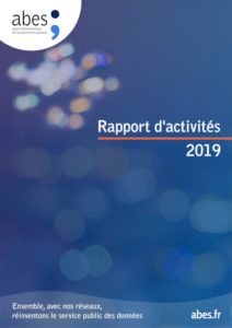 Couverture rapport d’activités Abes 2019