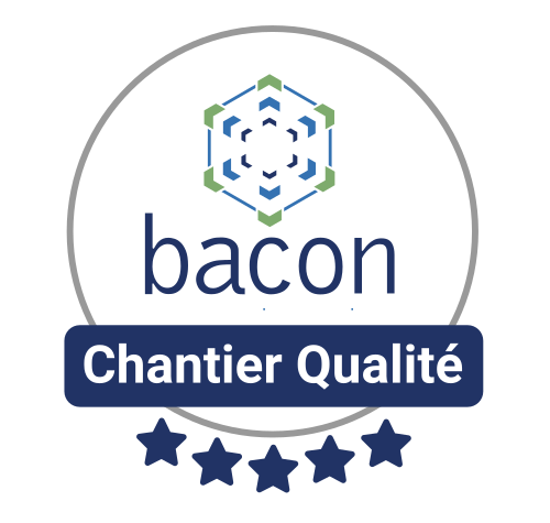 BACON, logotipo Sitio de calidad png