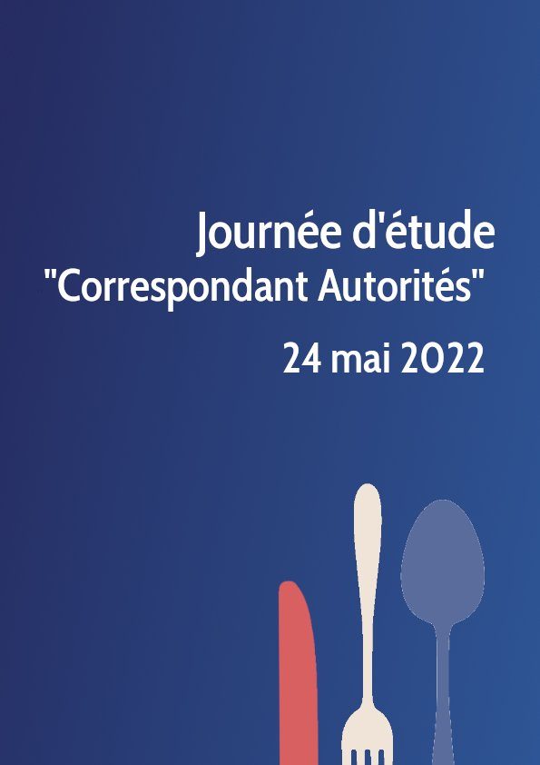 Miniature Journée d'étude Correspondant Autorités 2022