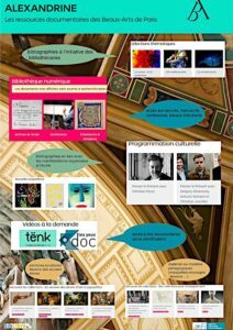 Alexandrine (Bibliothèque de l’ENSBA) – Poster Journées Abes 2023