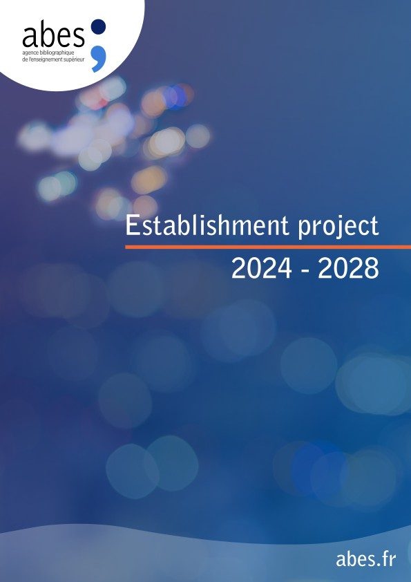 Abes establishment project 2024-2028 cover