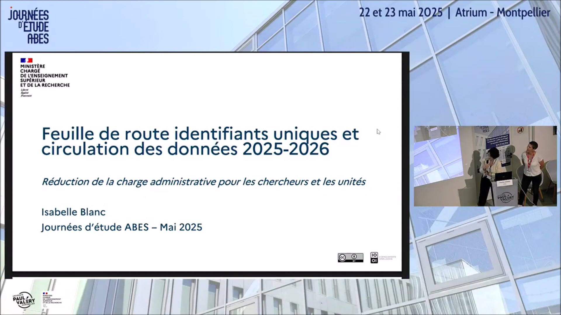 Introduction des Journées d’étude