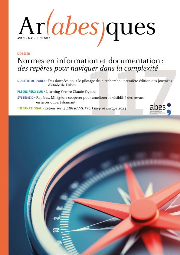 Couverture Arabesques N°117