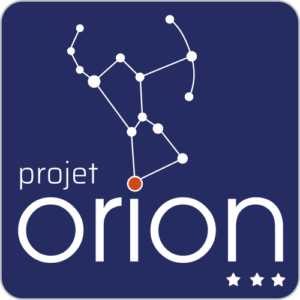 Logo projet ORION bleu