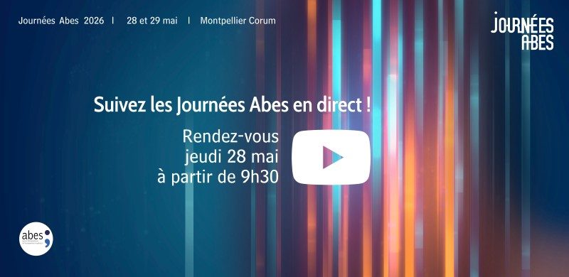 Suivez les Journées Abes 2026 en direct sur Viméo